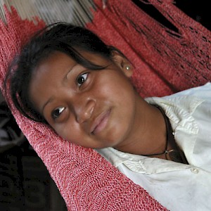 Soco May, age 16, dresses hip but sleeps in her hammock every night. She dreams of becoming a beautician someday." /> <a href=></a>