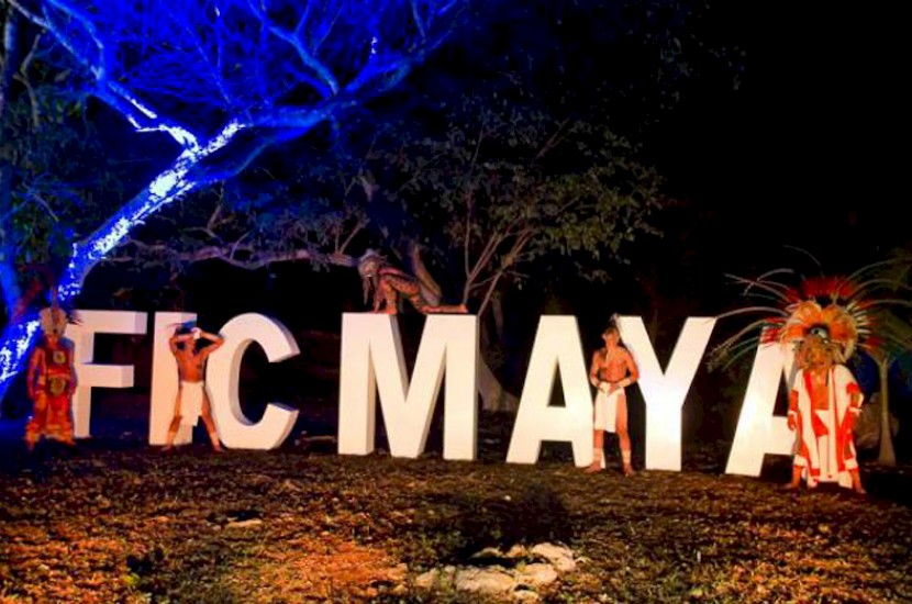 International Festival of Maya Culture (FICMaya) 2015 being announced at Uxmal, Yucatan, Mexico <a href=></a>